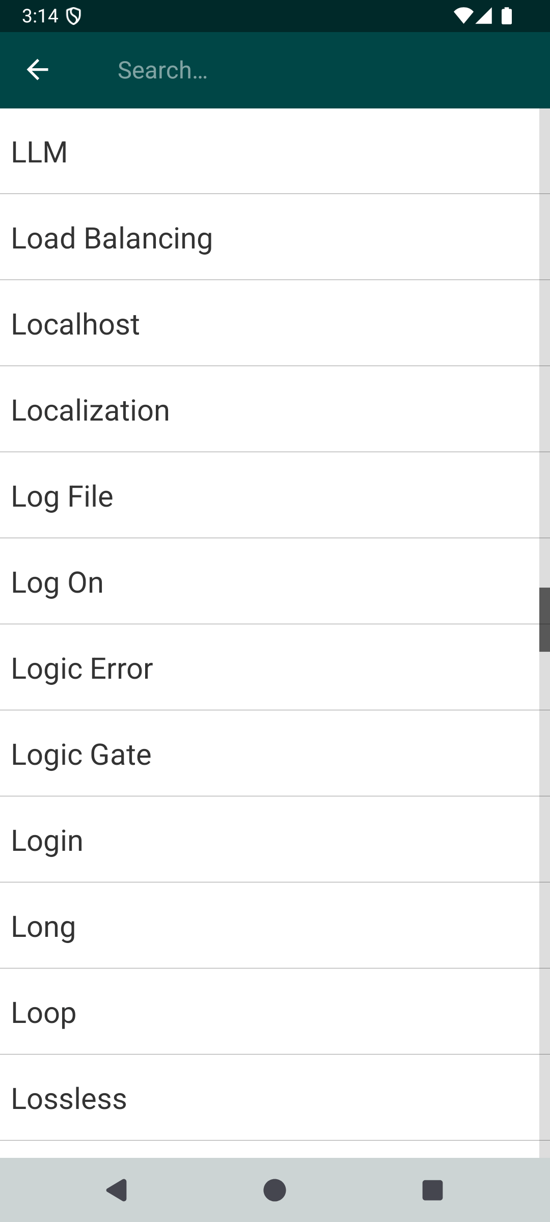 Browse Tech Terms