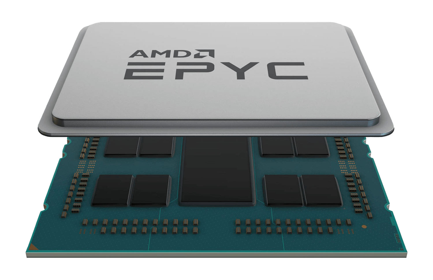 The AMD EPYC series of chips is designed using chiplets