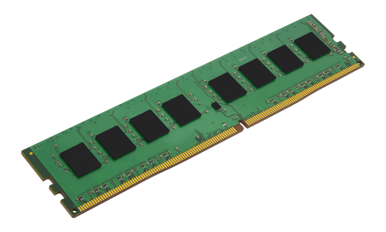 A Kingston RAM module using DDR4 SDRAM, a form of DRAM memory
