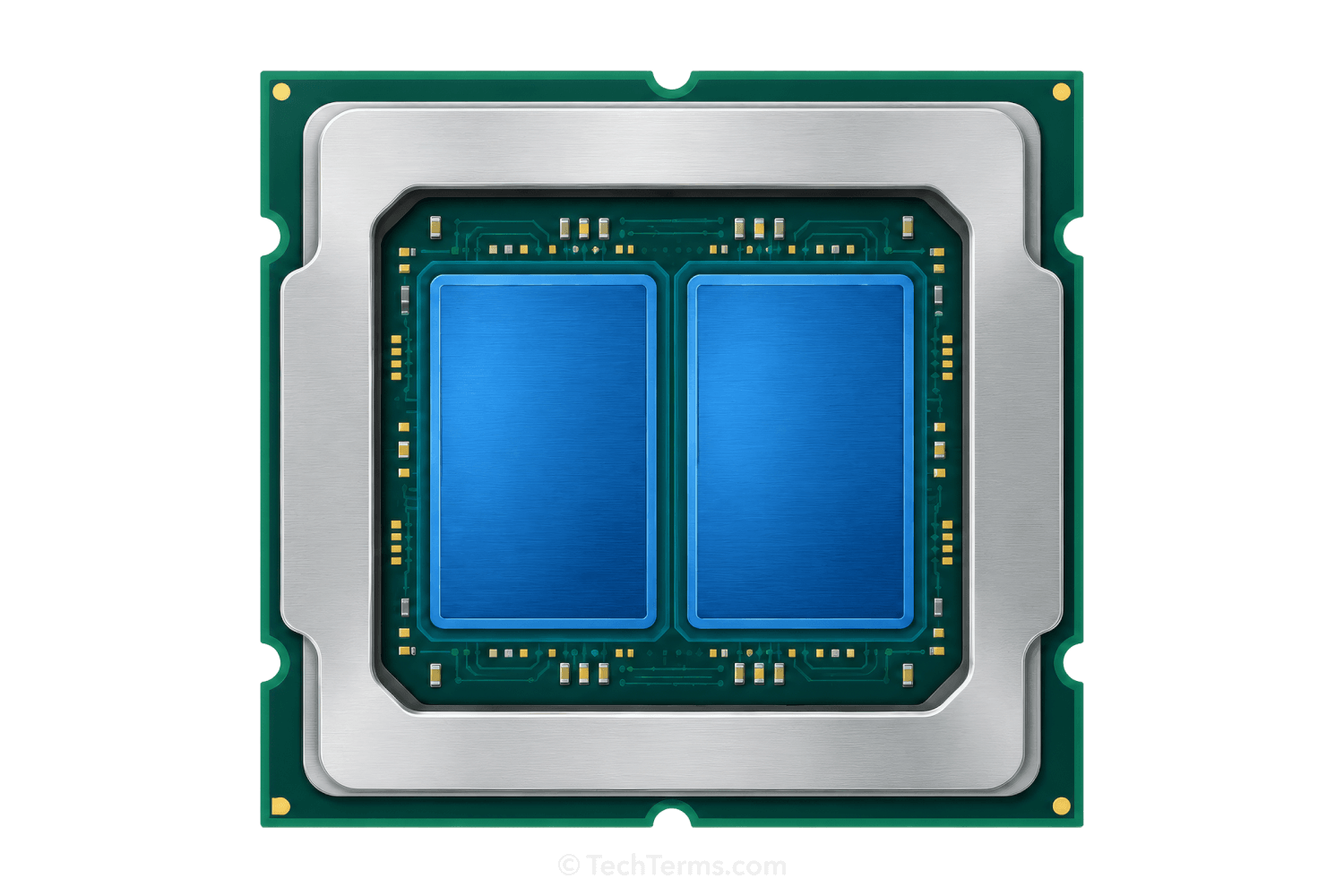Dual Core Processor Diagram