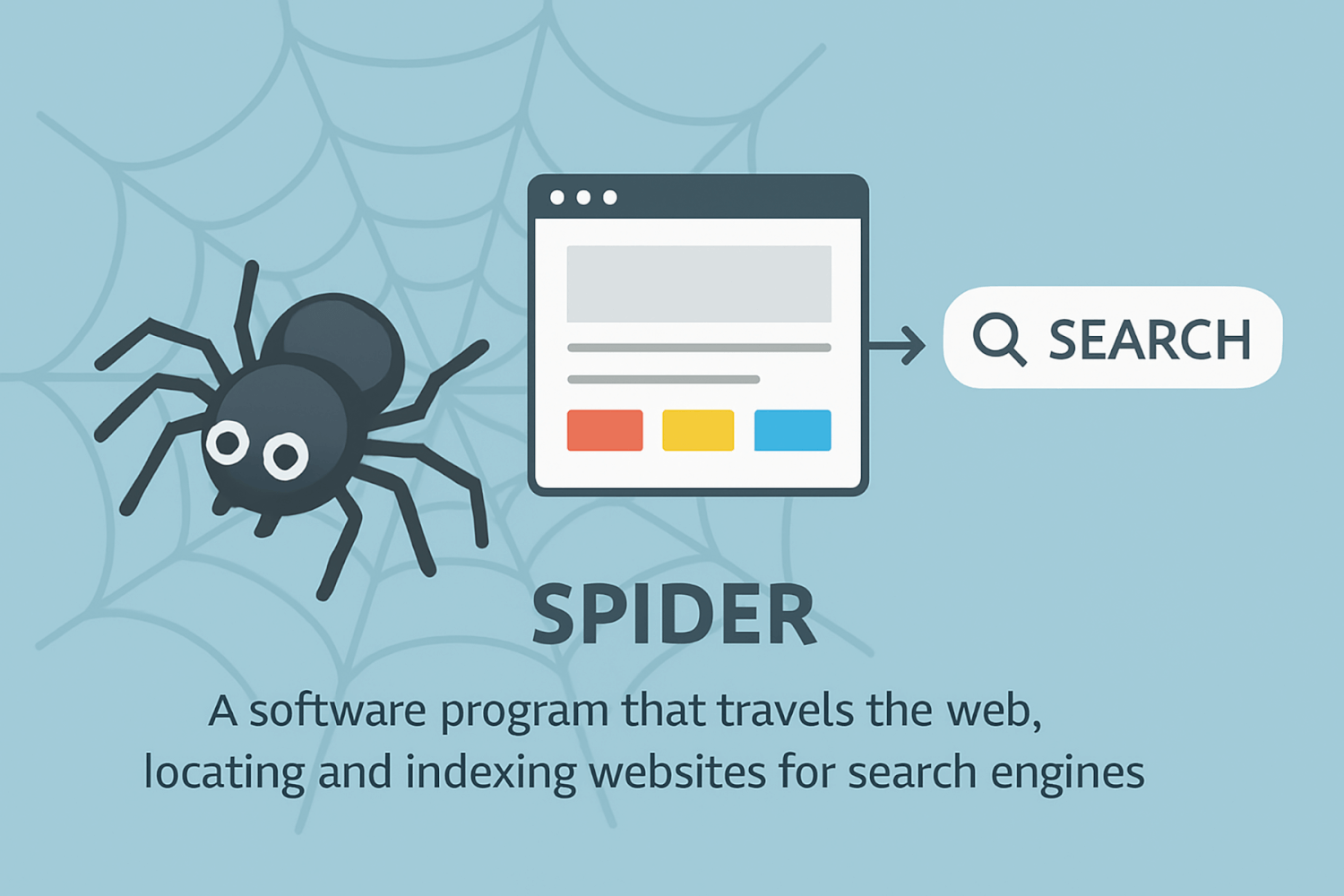 Search Engine Spider (or Crawler)