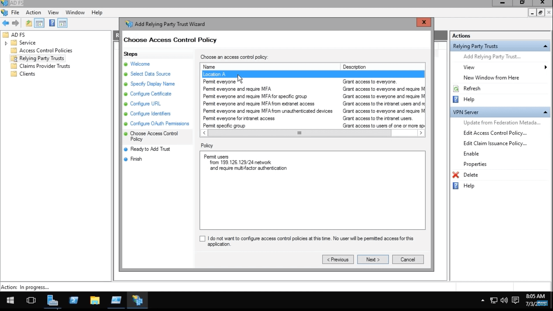 active directory domain services and critical updates