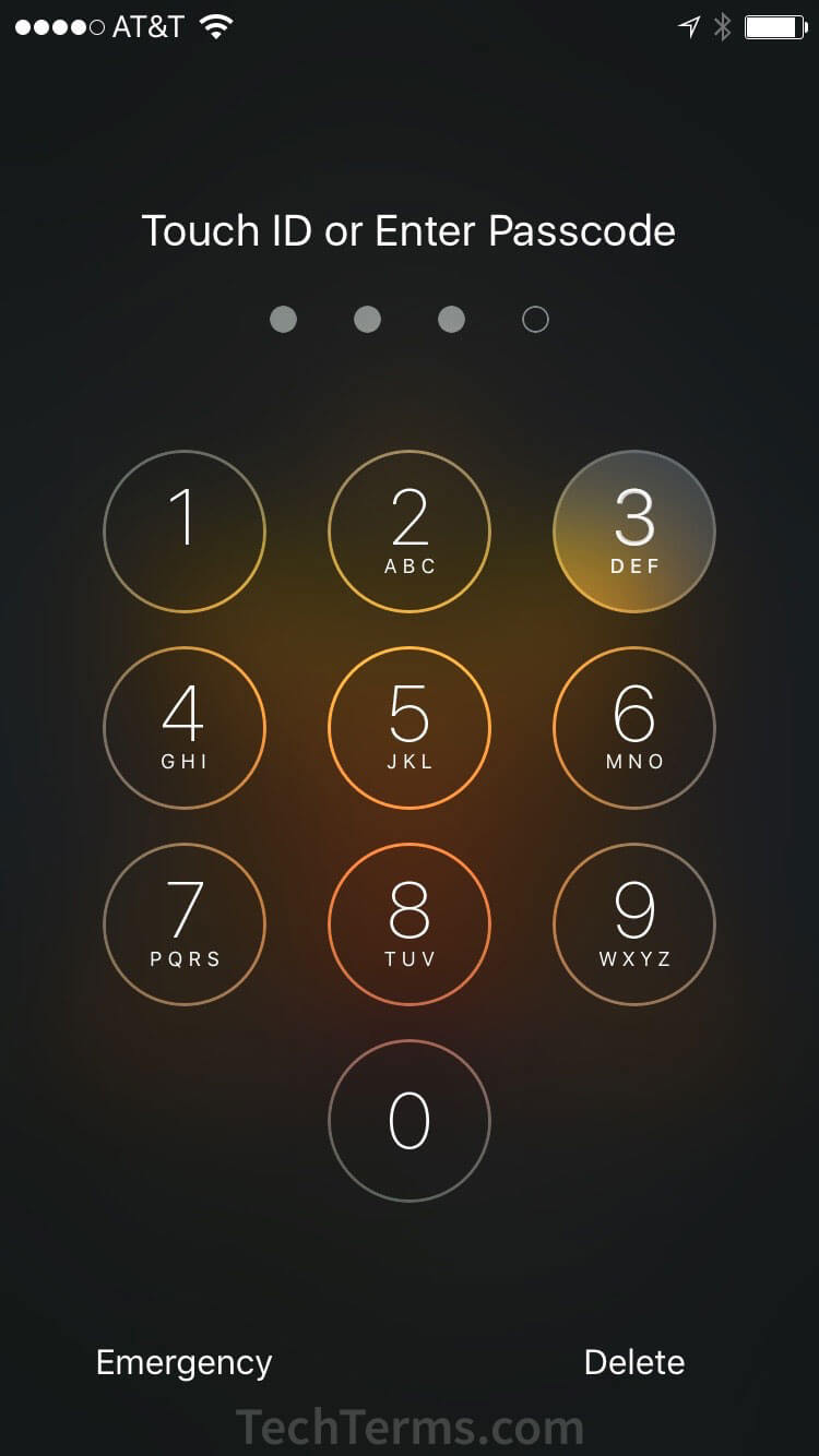 passcode-definition