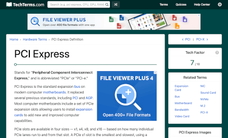 Fixed size pre-designed banner ads