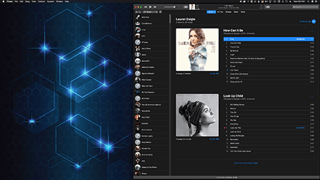 macOS Mojave - dark mode