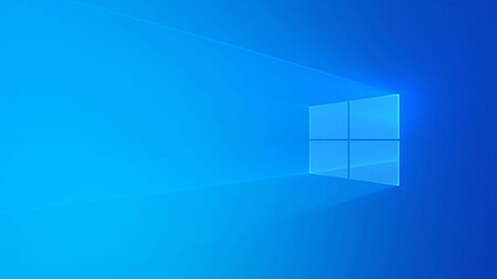 Default Windows 10 "Light" wallpaper