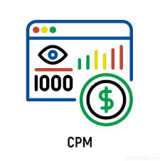 CPM = Cost Per Mille (Cost Per 1000)