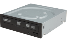 A Lite-On hybrid DVD±RW disc drive capable of writing both DVD-RW and DVD+RW discs