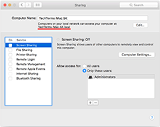 Editing the hostname in macOS (OS X)