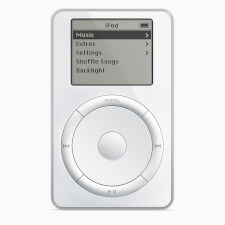 A first-generation iPod