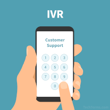 IVR systems accept touch tone and voice commands