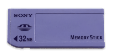 32 MB Memory Stick (original color)