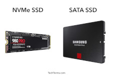 Samsung NVMe and SATA SSD comparison