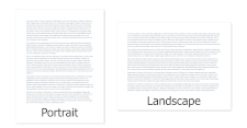 Page Orientation