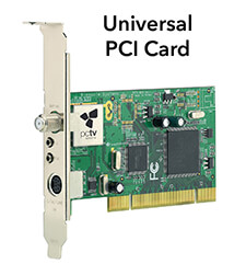 Universal PCI Card with two notches
