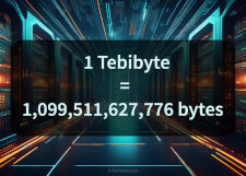 A terabyte is 1