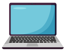 A laptop is also a thick client