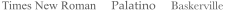 Typeface