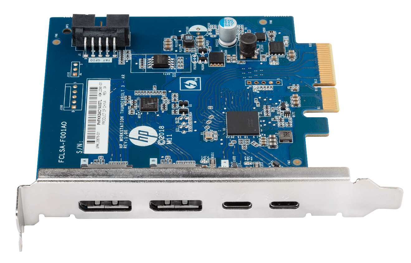 HP Thunderbolt 3 PCIe controller card