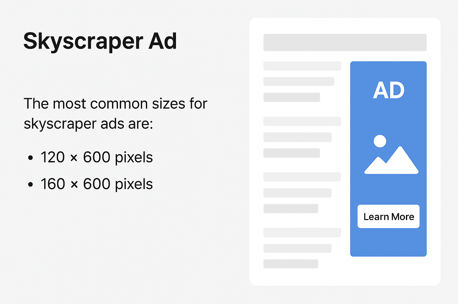 Skyscraper Example with Common Sizes